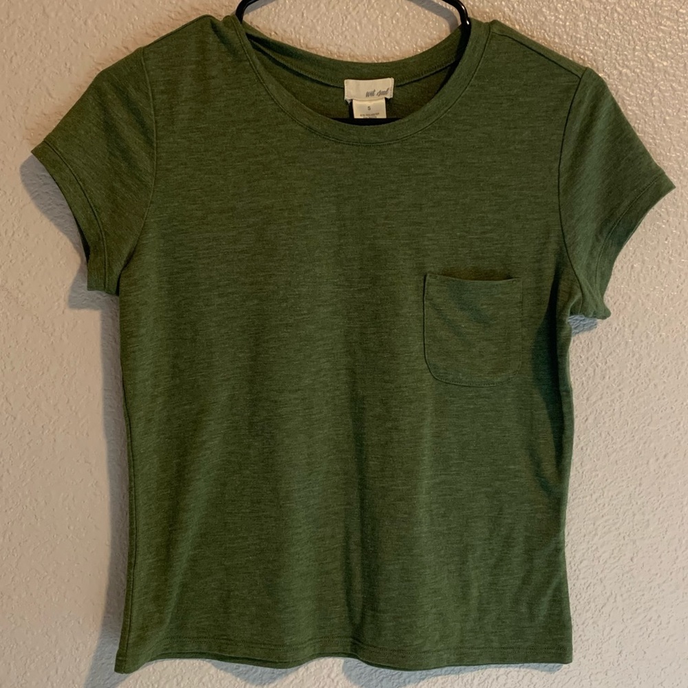 Wet Seal Olive Green Top Size S